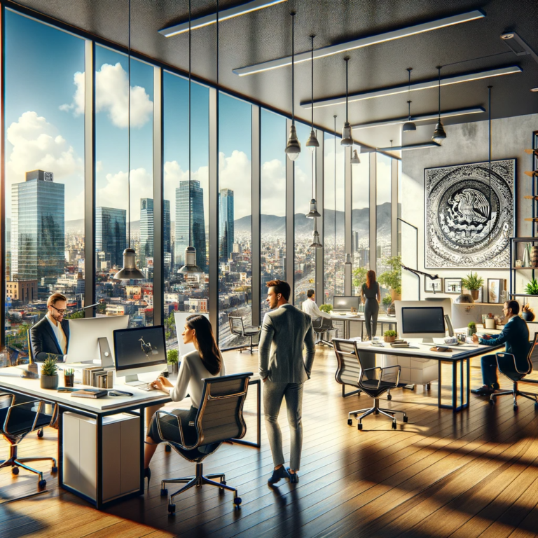 A professional workplace in Mexico